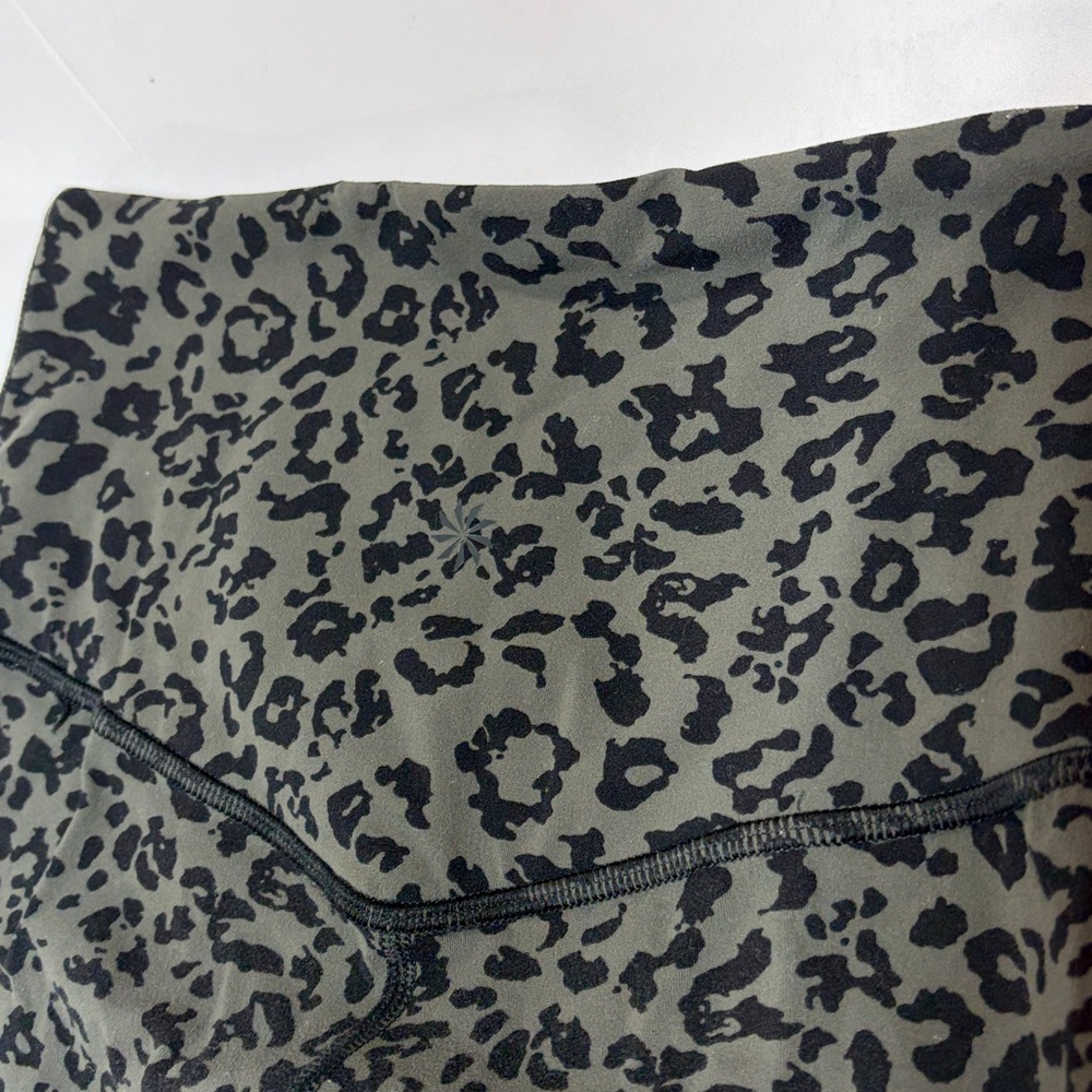 Athleta Women's Size XXS Elation Ultra High Rise Leopard Print Tight Leggings - Picture 4 of 9